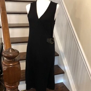 RALPH LAUREN ärmelloses langes Marino Strick Wickel Pullover Kleid Gr. Small - Bild 1 von 12