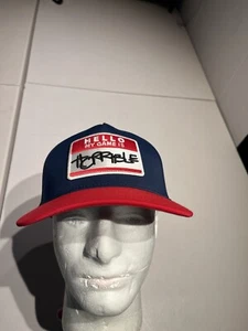 Gorra G Fore Para Hombre Azul Rojo Hello My Game Is Terrible Golf Logo Snap Back G4 - Imagen 1 de 7