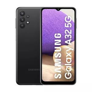 Samsung Galaxy A32 5G 64GB - Black - Dual SIM Unlocked Smartphone - Grade A - Picture 1 of 6