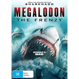 MEGALODON THE FRENZY DVD, NEW & SEALED, 061223, FREE POST, IN STOCK - Picture 1 of 1