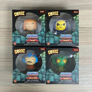 DORBZ MASTERS OF THE UNIVERSE BUNDLE LOT NEW SEALED VINYL HE-MAN SKELETOR MERMAN - Picture 1 of 10