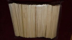 1000 Rührstäbchen Holz BIO Einweg 140mm - Kaffee/Tee Rührsticks Becher To Go - Bild 1 von 2