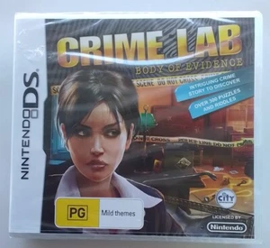 NINTENDO DS CRIME LAB BODY OF EVIDENCE BRAND NEW TRACKED POST - Picture 1 of 2