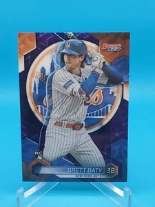 Brett Baty 2023 Bowman's Best RC #68 Purple Refractor 242/250 - New York Mets - Picture 1 of 2