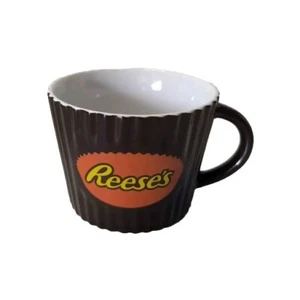 REESE'S Schokolade Kaffee Tee Tasse Becher Keramik Erdnussbutter Crinkle Cupcake Form - Bild 1 von 4