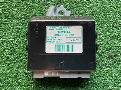 2010-2018 TOYOTA SEQUOIA 4 Wheel Drive Control Module Computer OEM 89533-0C022 - Image 1 of 4