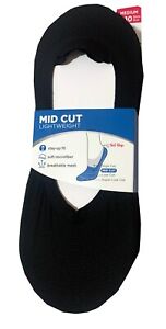 Peds® Women's Mesh Mid Cut No Show Socks, 8 Pairs shoe size 5-10 MEDIUM
