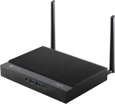 ASUS Aluminum Fanless Chromebox 4 Celeron 5205U, 4GB RAM, 32G eMMC Storage READ - Image 1 of 4