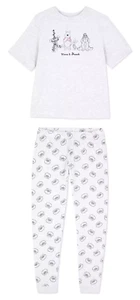 Ladies Pyjamas DISNEY WINNIE THE POOH Women 6 to 24 T-Shirt Long Pants Primark - Picture 1 of 8