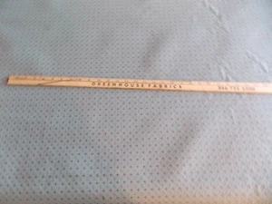 Hellblau Braun Punkte Druck Stoff/Polsterstoff 1 Yard R36 - Bild 1 von 1