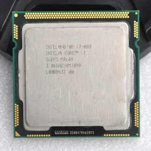 Intel Core i7-880 Quad Core 3.06GHz 8MB Socket LGA1156 95W SLBPS B1 45nm CPU - Picture 1 of 2