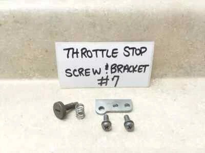 De colección 1975 Kawasaki Z1 900 Z1-B Stock Carburador Acelerador Tope Tornillo #7 PJ-13 Foto 1 de 4