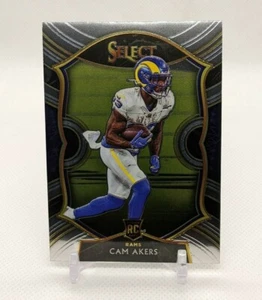 Rookie CAM AKERS 2020 Panini Select #55 Concourse Level Los Angeles Rams - Picture 1 of 10