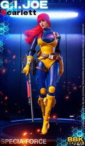 New BBK BBK013 1/6 GIJOE Redhead Girl Scarlett 12" in stock - Picture 1 of 12