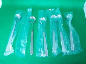 6 Cucchiaini  Teaspoons Thun illy collection Cappuccino caffè acciaio inox 16 cm - Foto 1 di 3