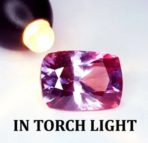 Natural Alexandrite Color Chang 7.67 Ct Loose Gems Certified Cushion Cut AAA+ - Picture 1 of 10