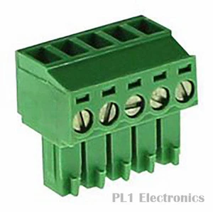 CAMDENBOSS CTB922HD/5 Pluggable Terminal Block, 5, 200 V, 10 A, 3.5 mm, 26 - Picture 1 of 1
