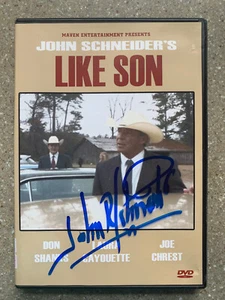 Like Son - John Schneider DVD SIGNED - Picture 1 of 2