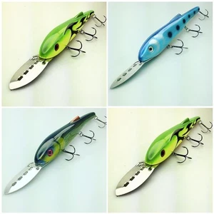 BAITTIME GIANT Handmade XL Trolling Jerkbait Glider BIG GAME Köder Zander Hecht - Bild 1 von 9