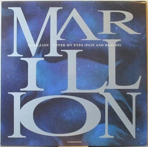 MARILLION Cover My Eyes / How Can It Hurt / The Party 12" EP w/ POSTER - Picture 1 of 1