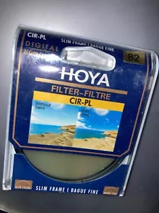 HOYA 62MM & 82mm CIRCULAR POLARIZER SLIM FRAME FILTER •NEW •SHIPPED W/IN USA - Picture 1 of 1