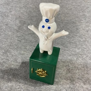 Vintage Pillsbury Doughboy Metal Giggle Bank 1999 FUNKTIONIERT! Siehe Video - Bild 1 von 9