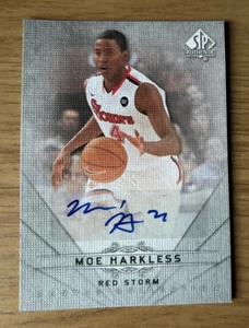 2012-13 SP Authentic Canvas Collection Autogramme #CC39 Moe Harkless - Bild 1 von 2