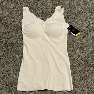 Racial Women’s S Beige Slimming Top Bra NWT B1 - Picture 1 of 4