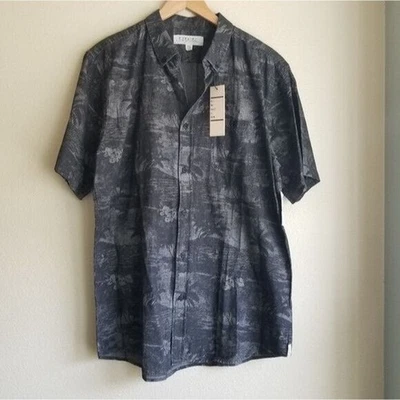 Ezekiel palm shirt short sleeve men's XL ZB - Image 1 of 4