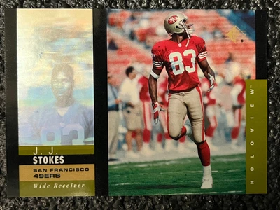 1995 JJ STOKES SP HOLOVIEW #27 - Image 1 of 2