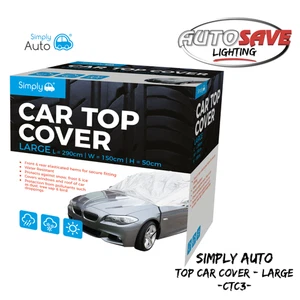 SIMPLY AUTO - Large Top Car Cover ~ Winter Essential ~ (CTC3) **NEW IN STOCK** - Picture 1 of 5