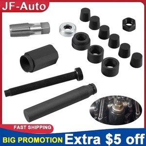 For Cat 3126 C-7 C-9 7.3L Fuel Injector Sleeve Cup Remover & Installer Tool Kit - Foto 1 di 15