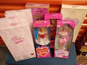 LOTE DE NUEVE! MUÑECA BARBIE EDICIÓN DÍA DE SAN VALENTÍN MATTEL AÑOS 90 - 2000 NRFB - Imagen 1 de 22