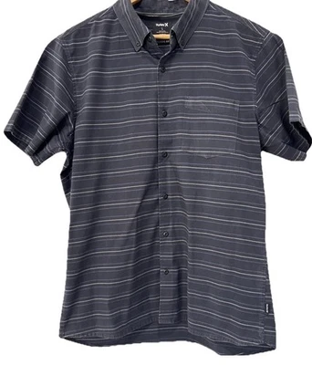 Hurley Classic Fit Men's Size Large Dri-Fit Button Down Shirt Foto 1 de 4