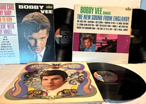 Bobby Vee 3 LP lot; Take Good Care...Do What You Gotta Do & New Sounds from Engl - Picture 1 of 2