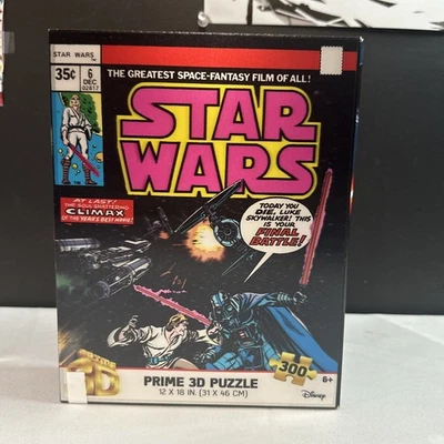 Rompecabezas efecto lenticular 3D Star Wars - “Prime 3D” -300 piezas - Precintado - 12x18 Foto 1 de 4