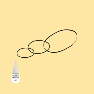 Aceite de correa = Kit 5 para Sharp GF-9797 Boombox - Imagen 1 de 5