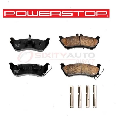 PowerStop Rear Disc Brake Pad & Hardware Kit for 1999 Mercedes-Benz ML430 - ux Foto 1 de 4