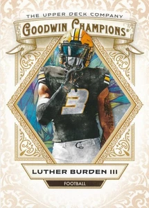 LUTHER BURDEN III #13 2025 Upper Deck Goodwin Champions RC BEARS - Picture 1 of 2