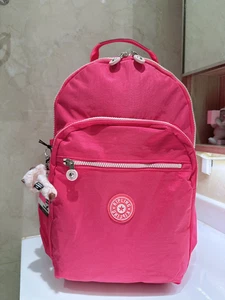 Neu mit Etikett Kipling Seoul Up großer Damen-Laptoprucksack 15" hellrosa 45 cm H - Bild 1 von 7