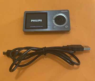 Philips GoGear Cam SA2CAM08K/37/F- Pantalla a color de 2 pulgadas 8 GB MP3-Cámara-Reproductor de video Foto 1 de 4