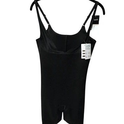 CHANTELLE тонкий гладкий FORMWEAR открытый бюст середины бедра боди черный L новый с Ярлыками - Изображение 1 из 4