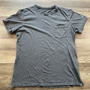 Camiseta Kuhl Para Hombre Grande Gris Fibra Silvestre Algodón Orgánico Cuello Redondo Bolsillo Exterior - Imagen 1 de 10