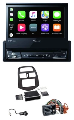 Pioneer DVD Bluetooth DAB USB MP3 Autoradio für Chevrolet Spark (ab 2013) - Bild 1 von 4