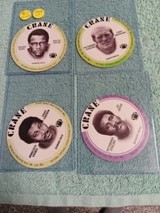 1976 CRANE DISC 30 CARD FOOTBALL SET WALTER PAYTON ROOKIE YEAR - Picture 1 of 8