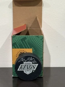 Upper Deck Marty McSorley Signed Official LA Kings Game Puck w/cert + box - Picture 1 of 7