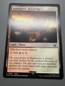 Rabanastre, Royal City Final Fantasy L 0287 MTG Magic The Gathering Regular - Foto 1 di 16