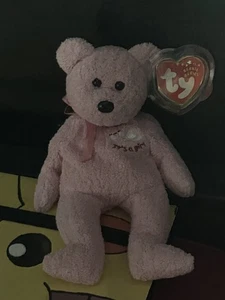 Baby Mädchen der Bär 2002 Ty Beanie Baby mit Etikett - Bild 1 von 3