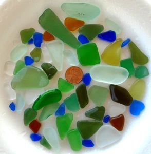 Hawaiian Sea Glass Surf-Tumbled 4.6 Oz - Picture 1 of 2