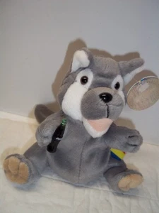 TY Beanie Baby Howls the Wolf Nuevo Con Etiquetas Peluche 1999 Rumania - Imagen 1 de 3